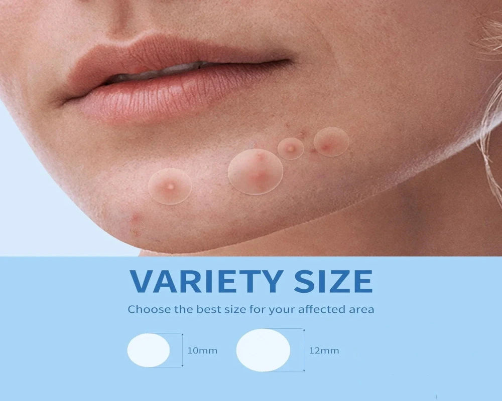 Invisible Hydrocolloid Pimple Patches