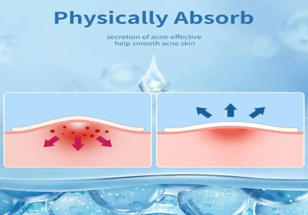 Invisible Hydrocolloid Pimple Patches